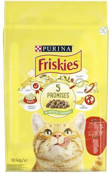 FRISKIES Adult Cat Bf&Chkn&Veg 10kg