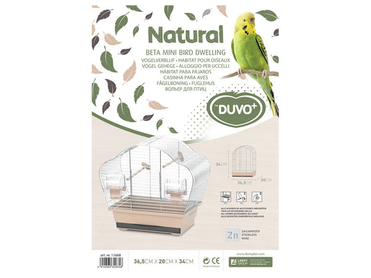 Colivie Natural Beta Mini, 36.5x20x34cm