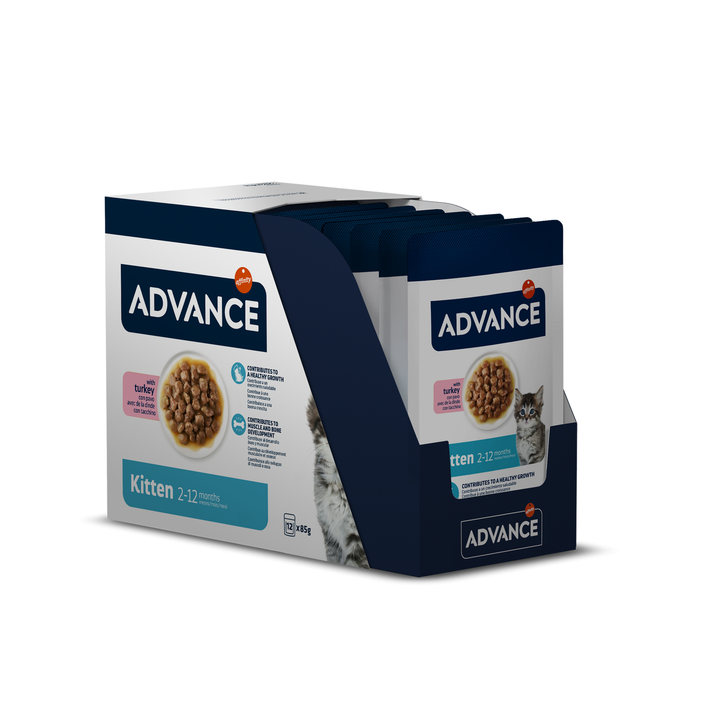 Advance Wet Kitten – Cu Curcan 85 GR