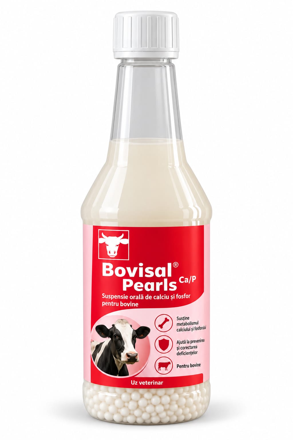 Bovisal® Pearls CaP – calciu cu eliberare rapidă și prelungită pentru vaci