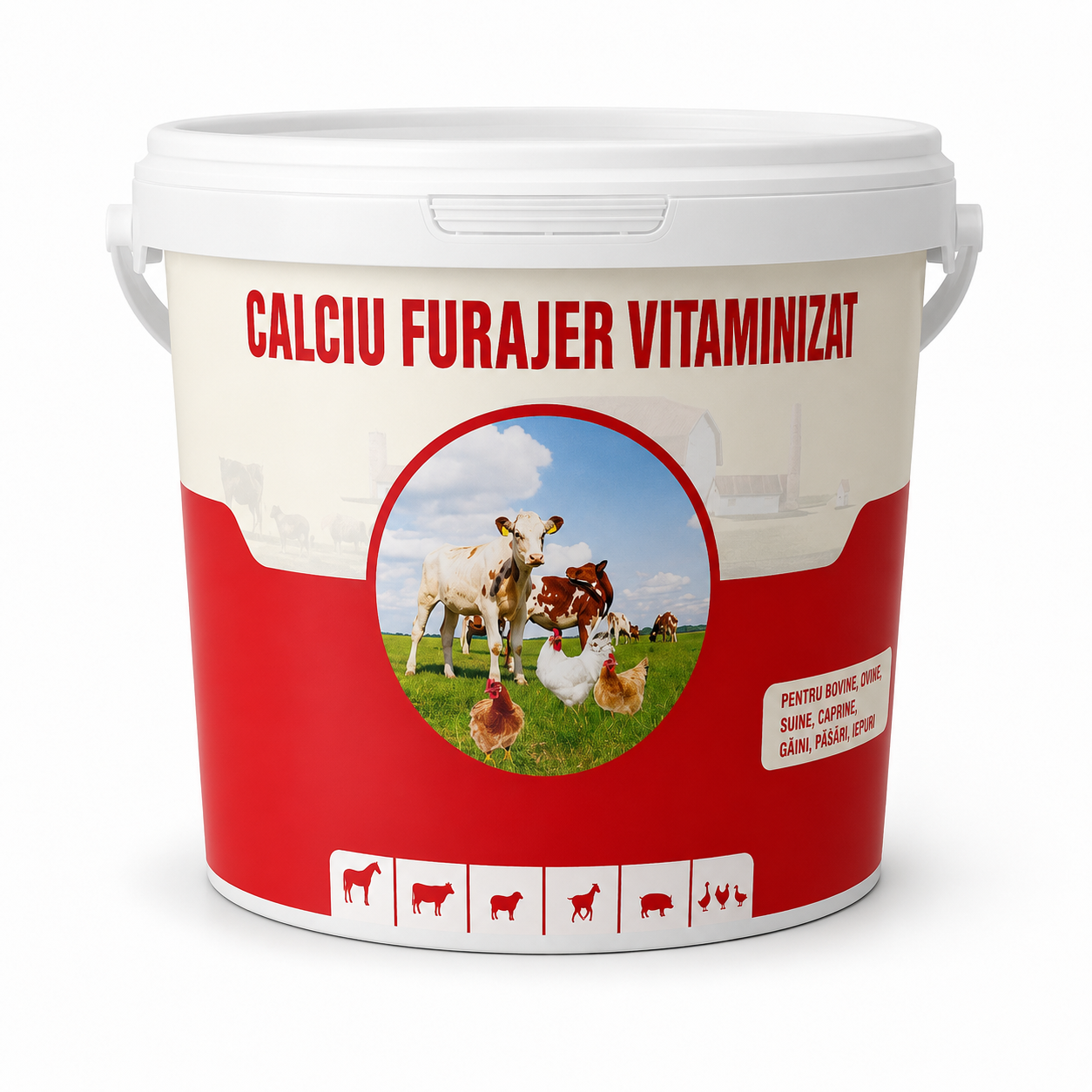 Calciu Furajer Vitaminizat – Premix vitamino-mineral 5 kg