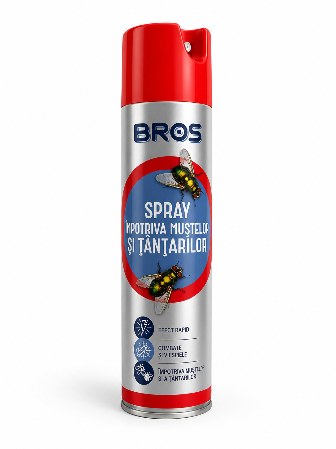 Spray BROS împotriva muștelor și țânțarilor