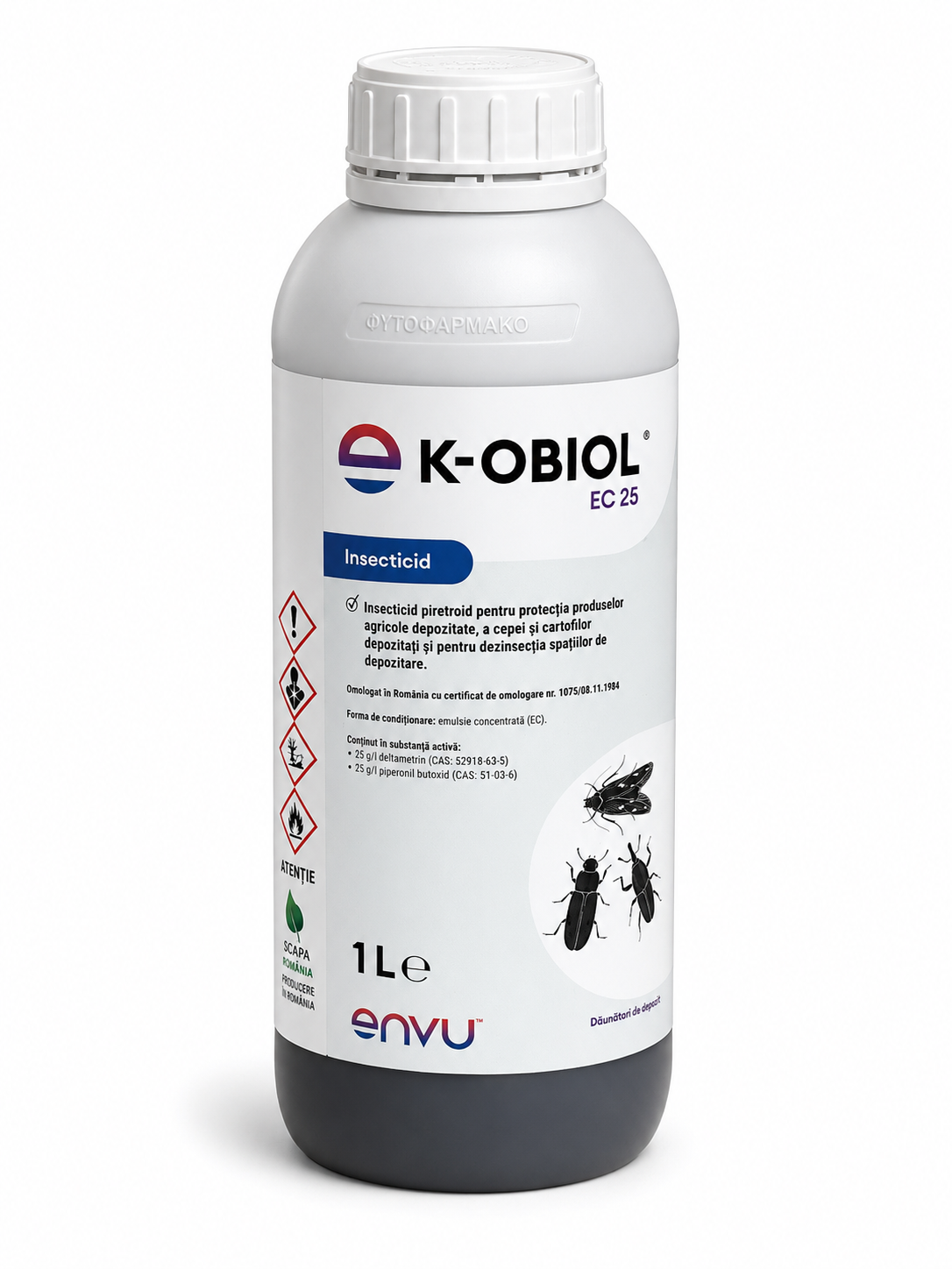 K-Obiol EC 25 – Insecticid pentru produse și spații de depozitare