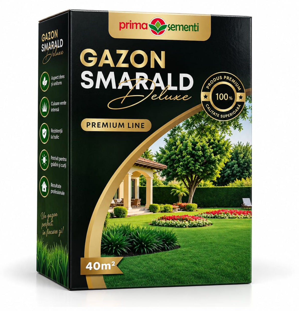 Gazon Smarald Deluxe – Premium Line | pentru aprox. 40 m²