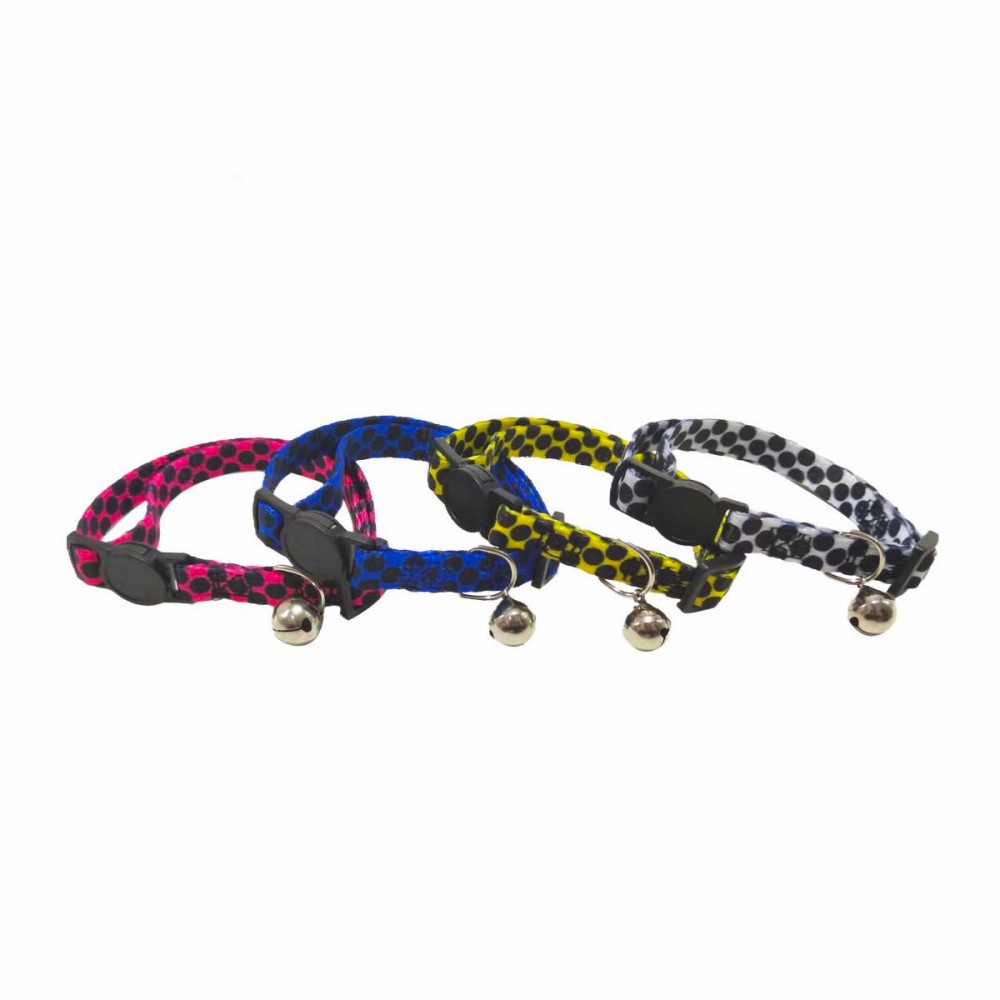 Zgarda color cu buline 1 cm/30 cm