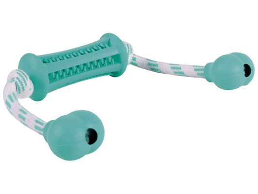 Jucărie pentru câini, denta fun, stick pe sfoară