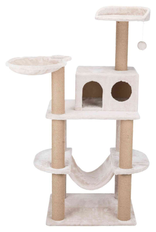 Trixie Ansamblu Cat Tree Federico, 60x50x142 cm, Gri Deschis