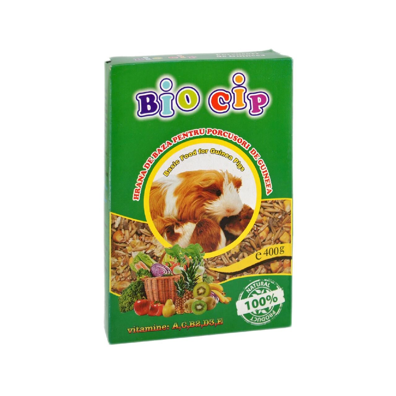 Hrana completa BIOCIP pentru porcușori de guineea 400G
