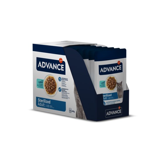 Advance Wet Adult Sterilizat – Cu Cod 85 GR