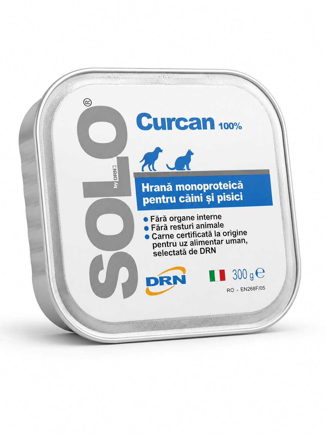 Solo Curcan 100% DRN – Hrană monoproteică pentru câini și pisici