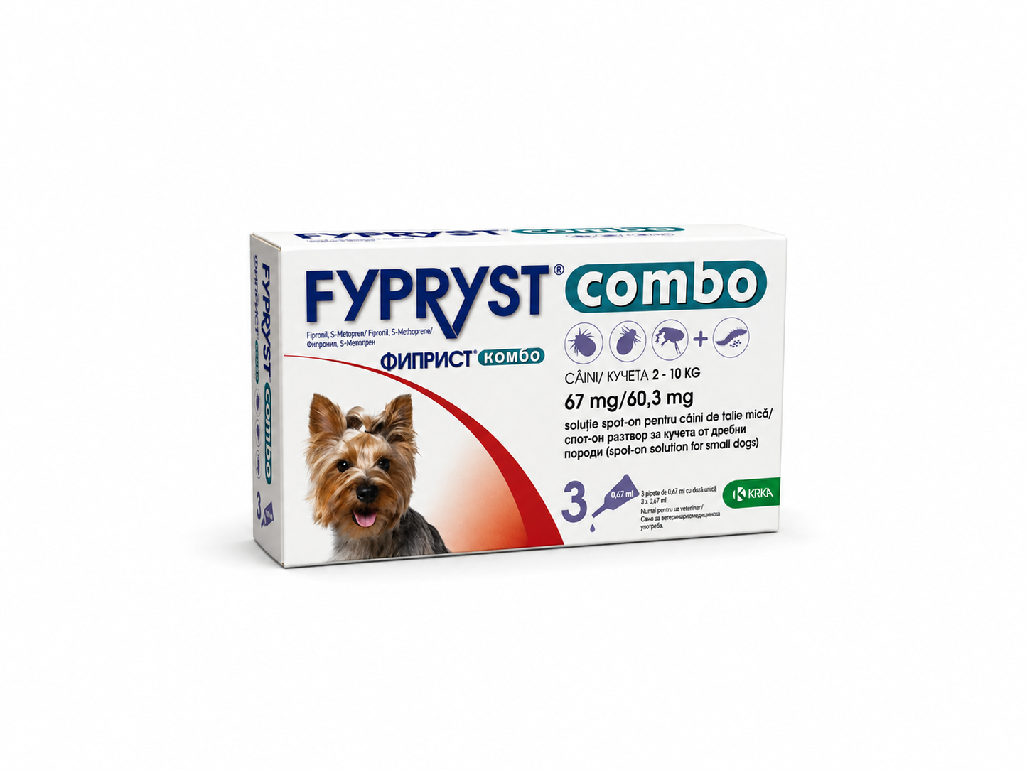 Fypryst Combo – soluție antiparazitară spot-on pentru câini – 1 pipetă