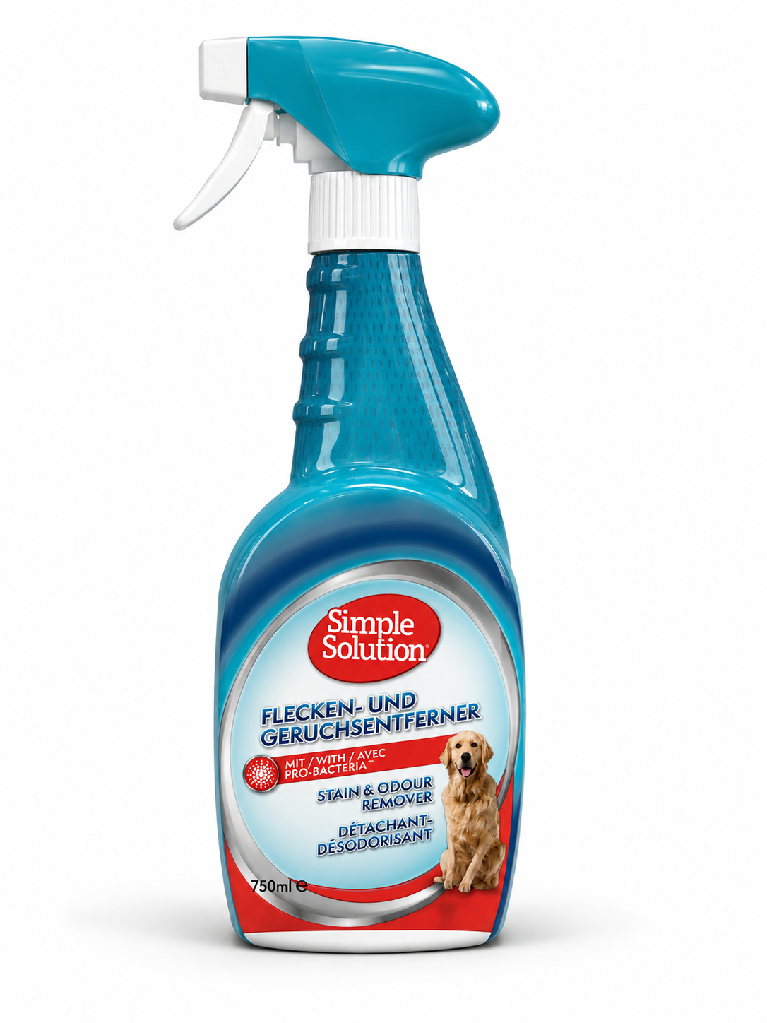 Simple Solution Stain & Odour Remover – Spray pentru pete și mirosuri, câini, 750 ml