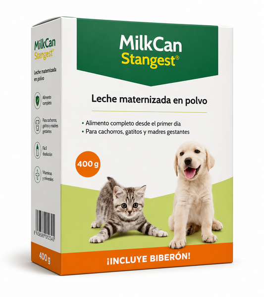 MilkCan Stangest – Lapte praf pentru căței și pisoi, 400 g