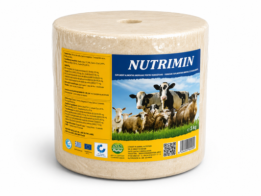 Bloc de sare mineralizată NUTRIMIN 5 kg