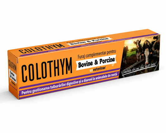 COLOTHYM – Pastă pentru susținerea digestiei la bovine și porcine