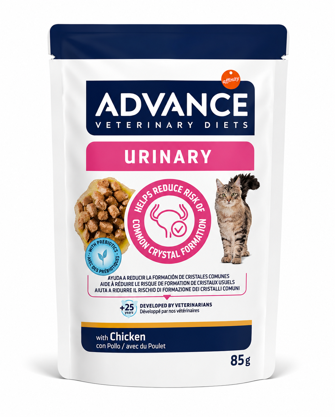 Advance Veterinary Diets Urinary Plic 85 g – Hrană umedă pentru pisici cu afecțiuni urinare