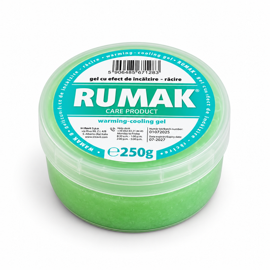 RUMAK Gel – gel cu efect de încălzire și răcire, 250 g