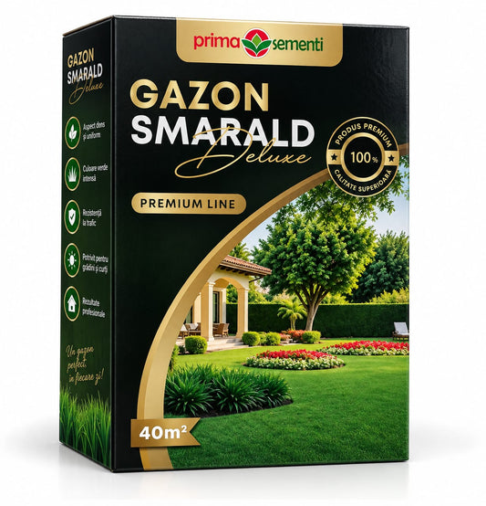 Gazon Smarald Deluxe – Premium Line | pentru aprox. 40 m²
