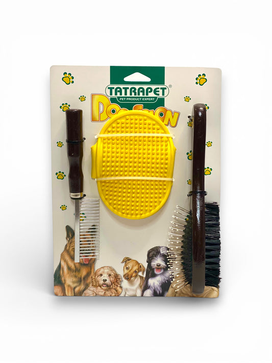 Set 3 buc pieptan/perie/manusa