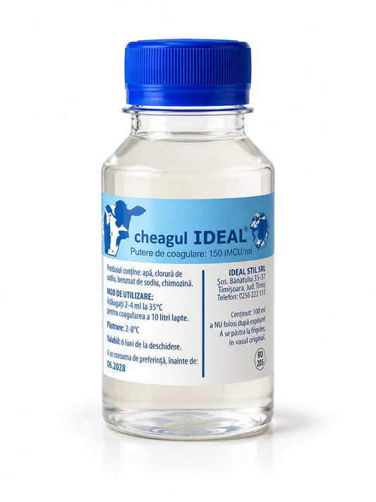 Cheag Ideal Lichid 100 ml – Enzimă pentru coagularea laptelui