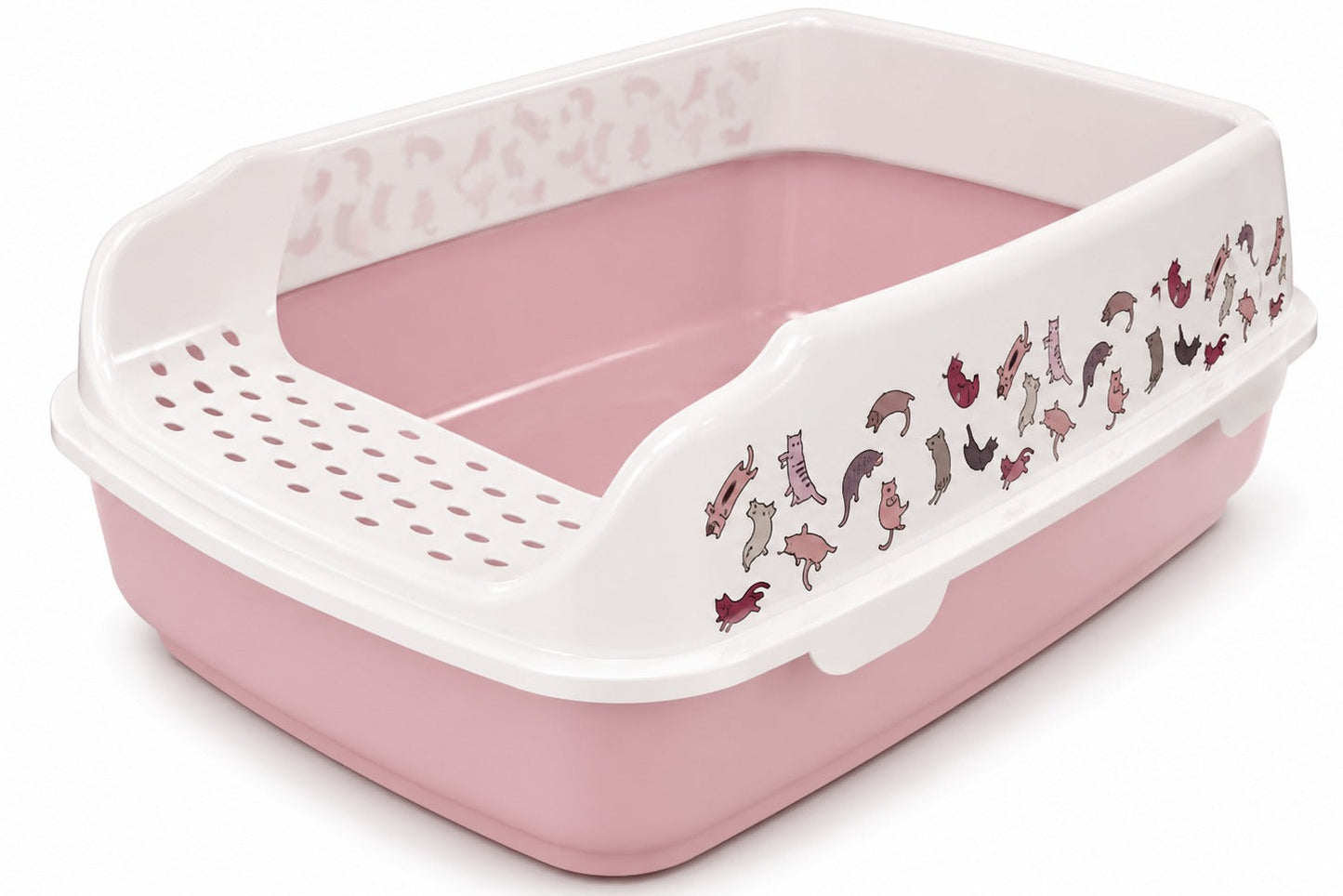 Litieră pentru pisici Trixie Delio, Roz, 50 × 38 × 20 cm