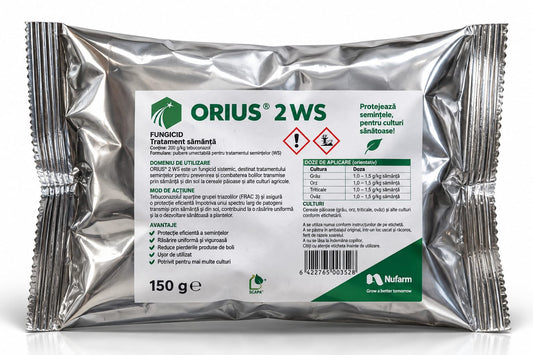 ORIUS® 2 WS – PROTECȚIE PENTRU SEMINȚE ÎNCĂ DE LA START!