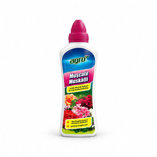 Agro Mușcate 1 L – pentru balcoane pline de culoare!