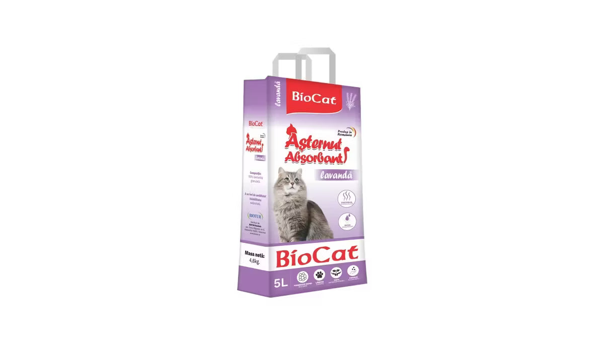 Nisip BIOCAT lavanda 4,6 kg