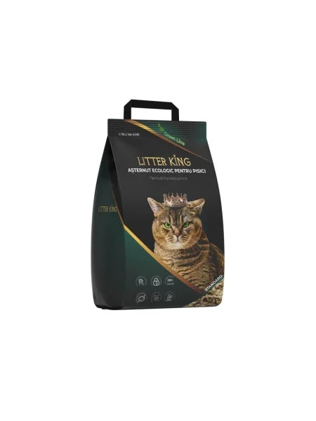 Așternut ecologic LITTER KING STANDARD 10L/4.3 KG