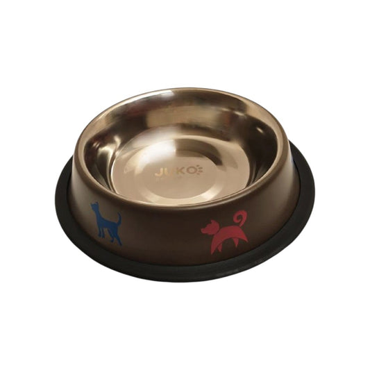 Castron inox antiderapant color 0,2 litri