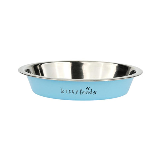 Castron inox blue puppy/cat