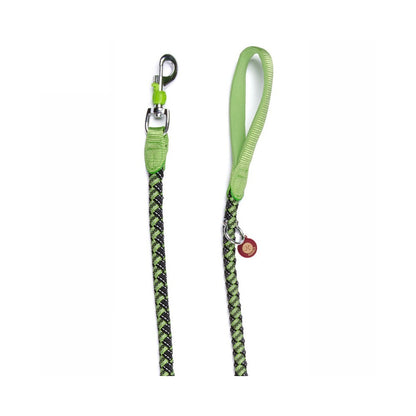 Lesă confort cordelina verde