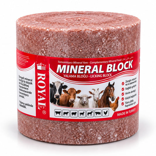 ROYAL Mineral Block – bloc mineral de lins pentru animale