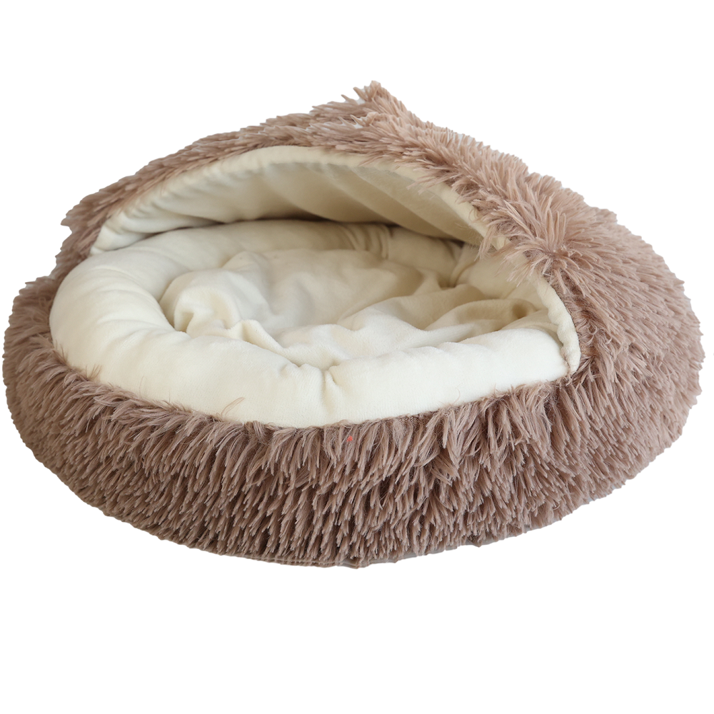 Patuț blăniță rotund Uniq brown