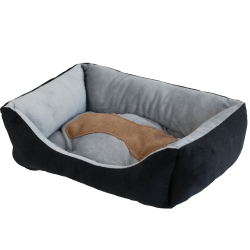 Patut negru & gri 51 x 39 x 10 cm