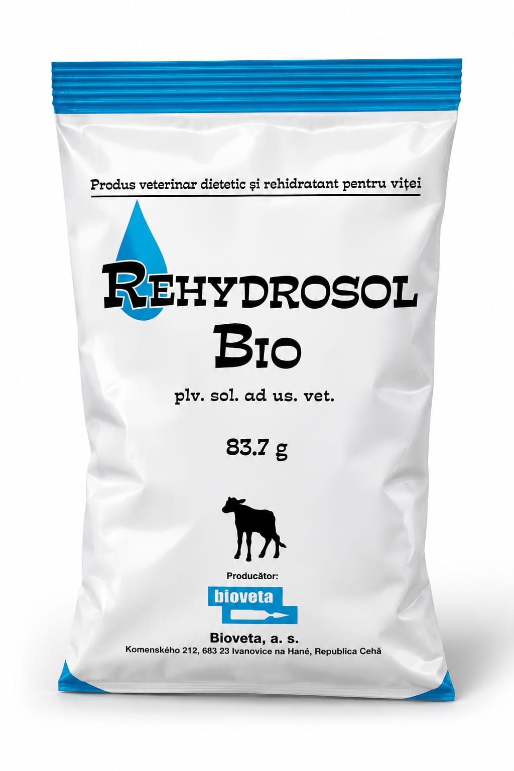 Rehydrosol Bio 83,7 g – rehidratare și electroliți pentru viței